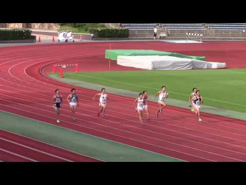 2016 西日本学生陸上 男子200m準決勝1