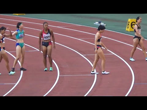 決勝 B女子100m エコパトラックゲームズ陸上2023