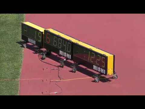 H30　千葉県中学通信陸上　1年男子100m　決勝
