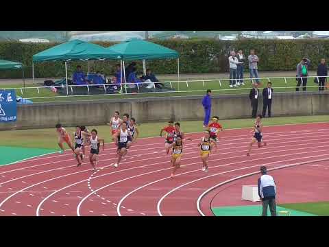 第18回中部実業団陸上競技選手権大会　男子4×100mR　第2組　2017/10/14