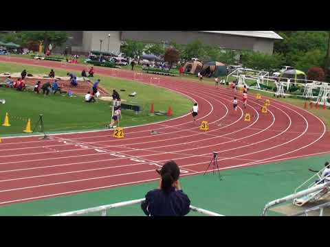 2018 茨城県高校総体陸上 県南地区女子400mH決勝