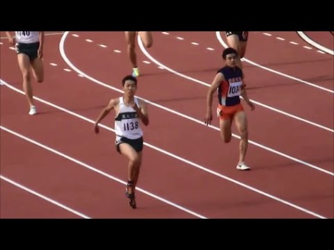 群馬県高校総体陸上2017 男子400m決勝