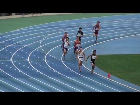 2016 南関東高校総体陸上 男子マイル予選1組