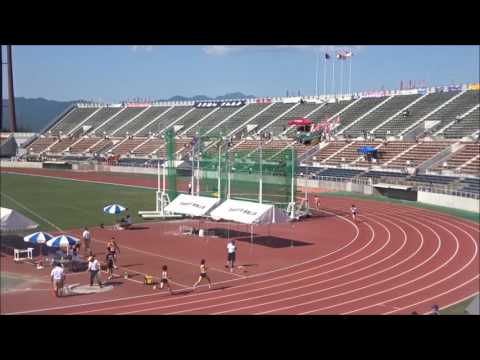 4×400mリレー女子　予選3組目　～愛媛県高校総体2017・陸上競技～