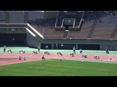 平成29年度 全国高校陸上北九州地区大会 女子200m準決勝2組