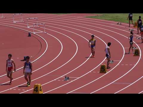 20170519群馬県高校総体陸上男子400mH予選4組