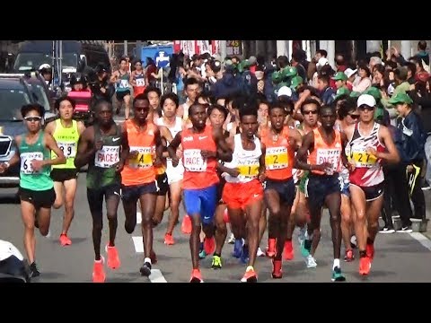 服部勇馬、日本勢１４年ぶりの優勝　福岡国際マラソン