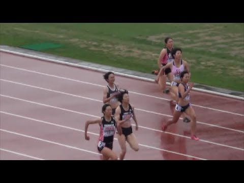 日本陸上混成競技2017 女子七種200m1組