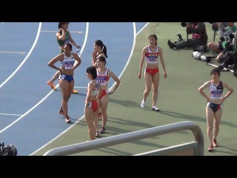 予選～決勝 女子200m 日本学生個人陸上2023