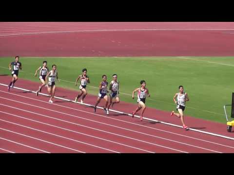 2016近畿中学総体陸上　男子800m決勝