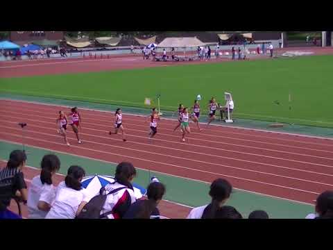 2017北区陸上選手権中1女子100m決勝