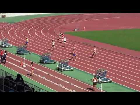 2018 茨城県高校新人陸上 女子400m準決勝2組