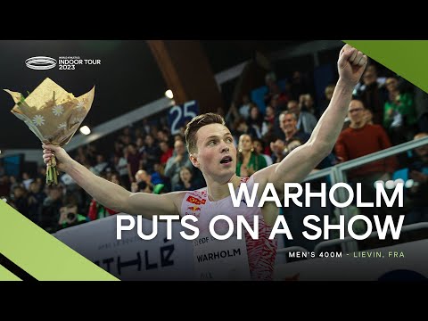 Warholm rules 400m in Lievin | World Indoor Tour 2023