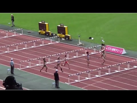 GP女子100mH B決勝 田島記念陸上2019