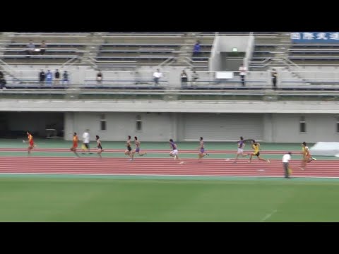 男子4x100mR　B決勝　関東学生新人 R01