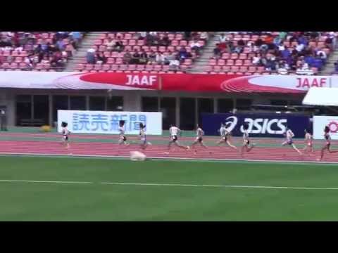 2015 日本選手権陸上 女子800m 予選2