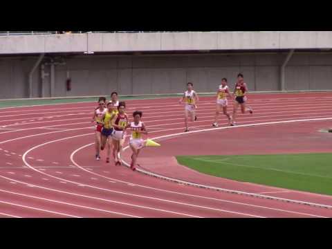 2017 西日本インカレ陸上 女子10000m 決勝