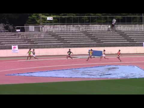 2015日本学生個人陸上　男子200m予選6