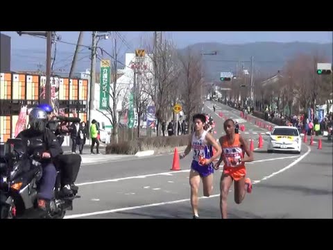 春の高校伊那駅伝2016 男子4中継所