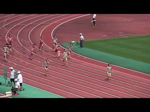 高女 共4x100mR 決勝_2017福岡県高校学年別選手権