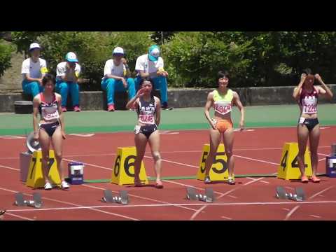 2017京都ＩＨ陸上　女子100ｍ準決勝1～3組