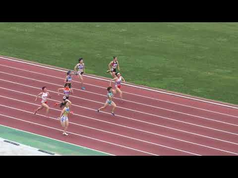 H30　千葉県高校総体　女子200m　準決勝2組