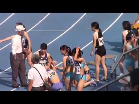 白梅学園 日工大駒場 2016東京都高校陸上 (都総体) 女子4×400mリレー　予選3組