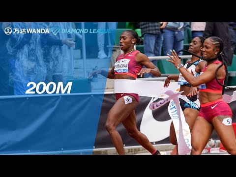 Shelly-Ann Fraser-Pryce wins 200m with 22.41 in Eugene - Wanda Diamond League