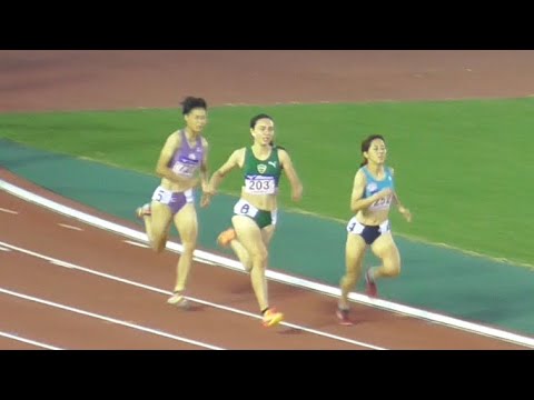 女子800m準決勝 全日本インカレ陸上2022