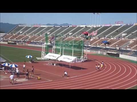 4×400mリレー女子　予選2組目　～愛媛県高校総体2017・陸上競技～