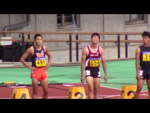 2020日本インカレ陸上男子100m準決勝