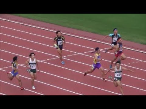 群馬県高校新人陸上2017 男子200m決勝