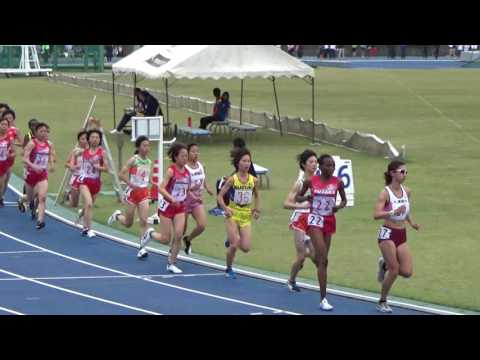 日体大長距離記録会 女子5000m 2組 2016/06/04