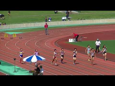 20170918_県高校新人大会_女子100m_準決勝1組