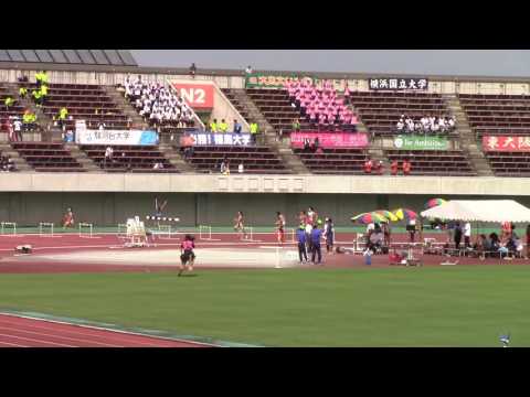 2016 日本インカレ陸上 女子400mH予選5