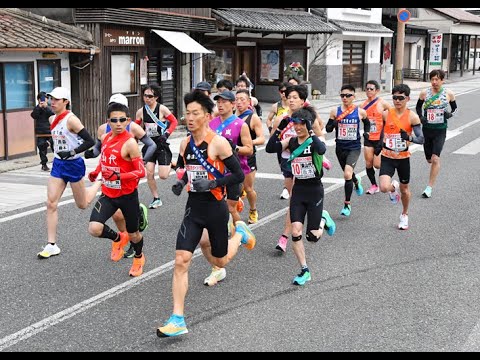 第75回東西松浦駅伝 有田町～唐津市までの8区間59.9キロを熱走（2023年1月29日）