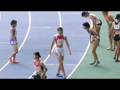 予選 1年2年 女子100m 近畿高校ユース陸上2024