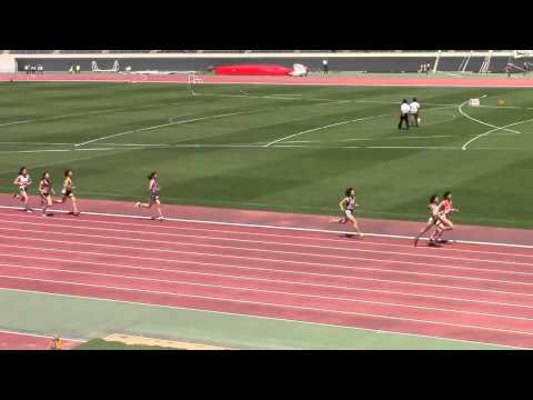 2015 西日本インカレ陸上 女子800m 予選7