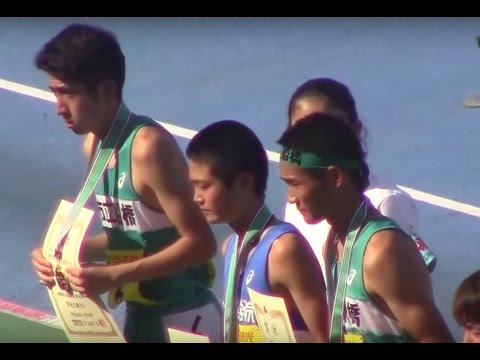 小島海斗14:33.88優勝 / 2016関東高校陸上 南関東男子 5000m決勝 + 表彰式