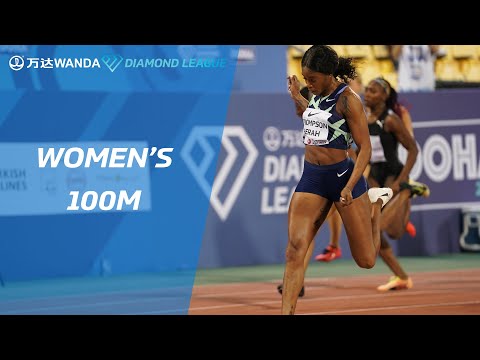 Elaine Thompson-Herah dominates in Doha 100m - Wanda Diamond League