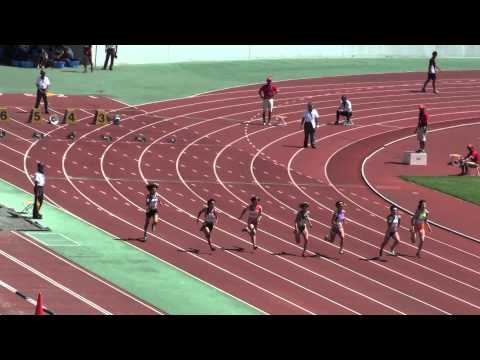2015 関東選手権陸上 女子100m 予選5組