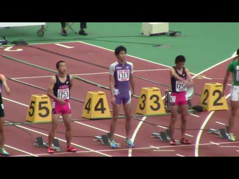 宮本大輔 10.39 NGR 決勝 100mユース男子 日本ジュニアユース陸上2016