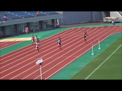 好岡郁弥選手（福岡大）男子400m決勝、優勝タイム：47秒58　～第72回愛媛陸上選手権大会～