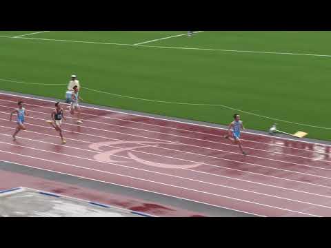 男子３部２００m予選１組　関東インカレ2022