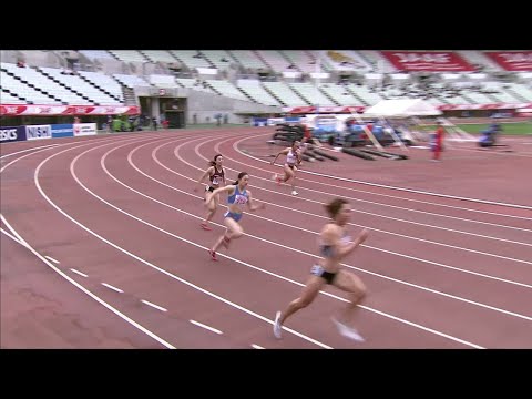 【第105回日本選手権】女子 200ｍ 予選2組