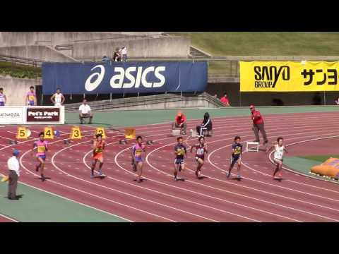 2015 布勢スプリント 男子100m 第1レース 8組