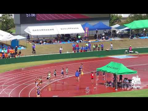 2017ギャレックス杯　1年女子800m決勝　福井県中学地区対抗陸上競技大会