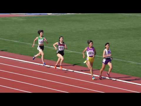 20170519群馬県高校総体陸上女子800m予選6組