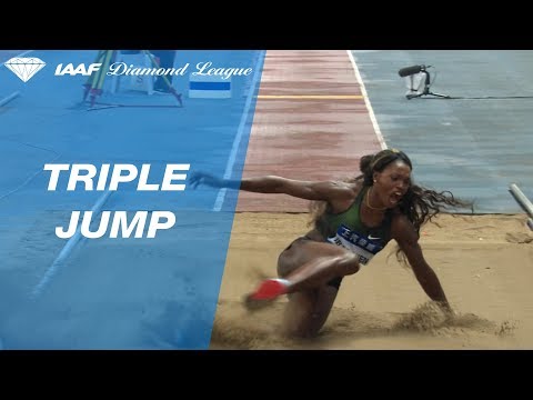 Caterine Ibarguen Wins Women&#039;s Triple Jump - IAAF Diamond League Shanghai 2018