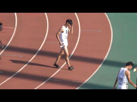 予選～決勝 男子200m 関西学生新人陸上2022 ディムライトリレーズ